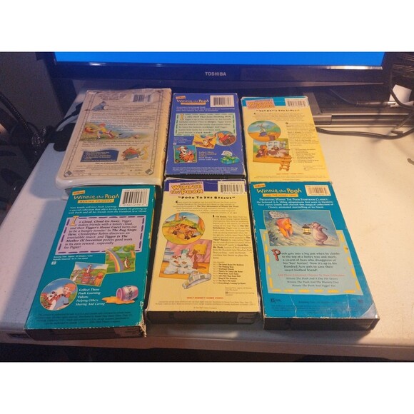 Winnie The Pooh VHS Lot of 6 - Disney - Picture 2 of 7